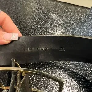 Elie Saab | Accessories | Semi Sparkly Black Elie Saab Belt  display picture 1